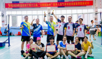 国壮明秀分院职工参加南宁第十三届“无偿献血杯”气排球邀请赛荣获佳绩